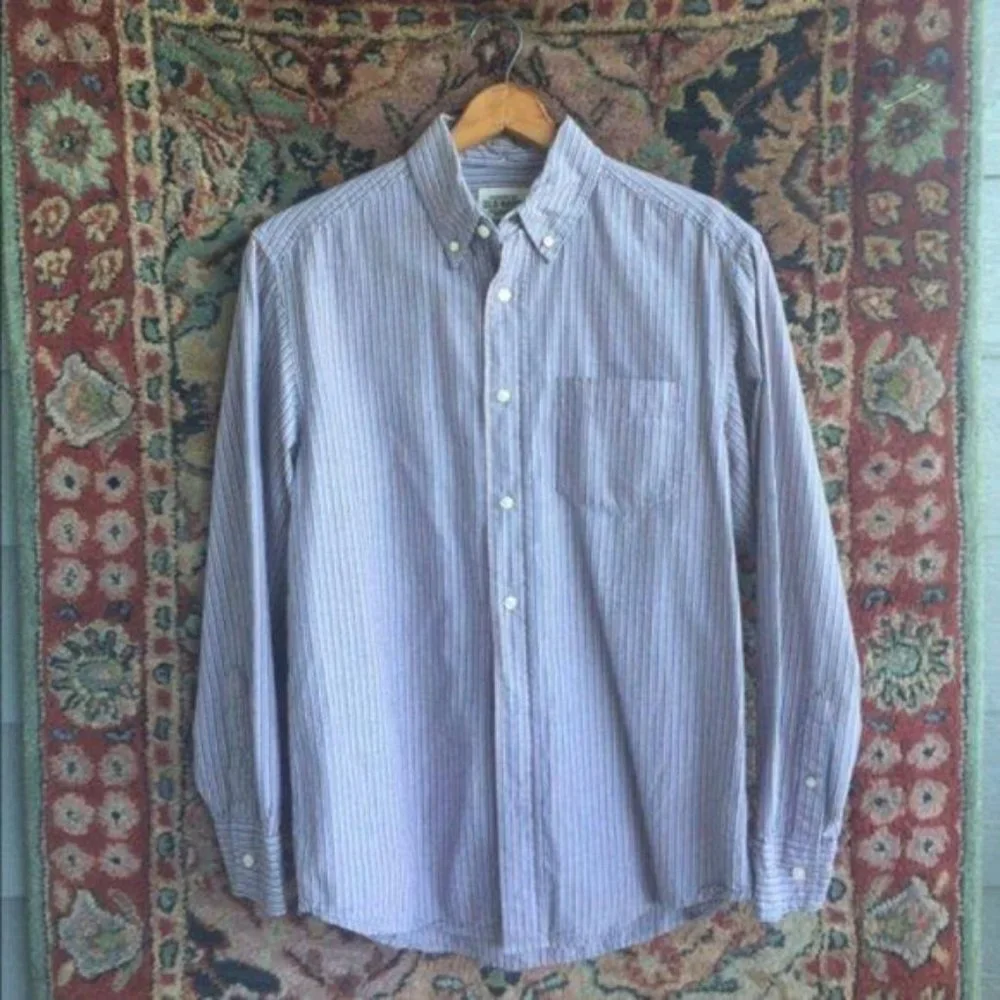 Old Navy Striped Dress Shirt Men's - Picture 3 of 6